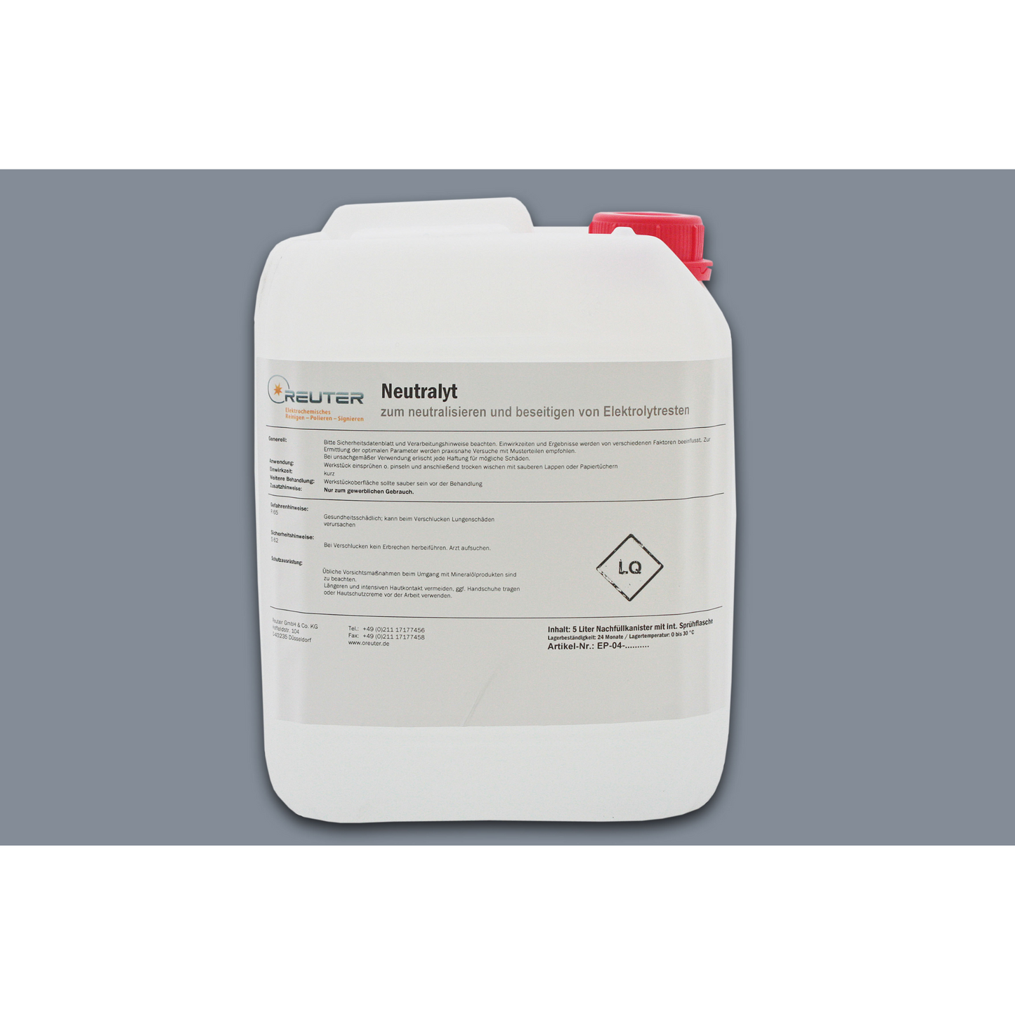 Neutralyt mit pH-Indikator