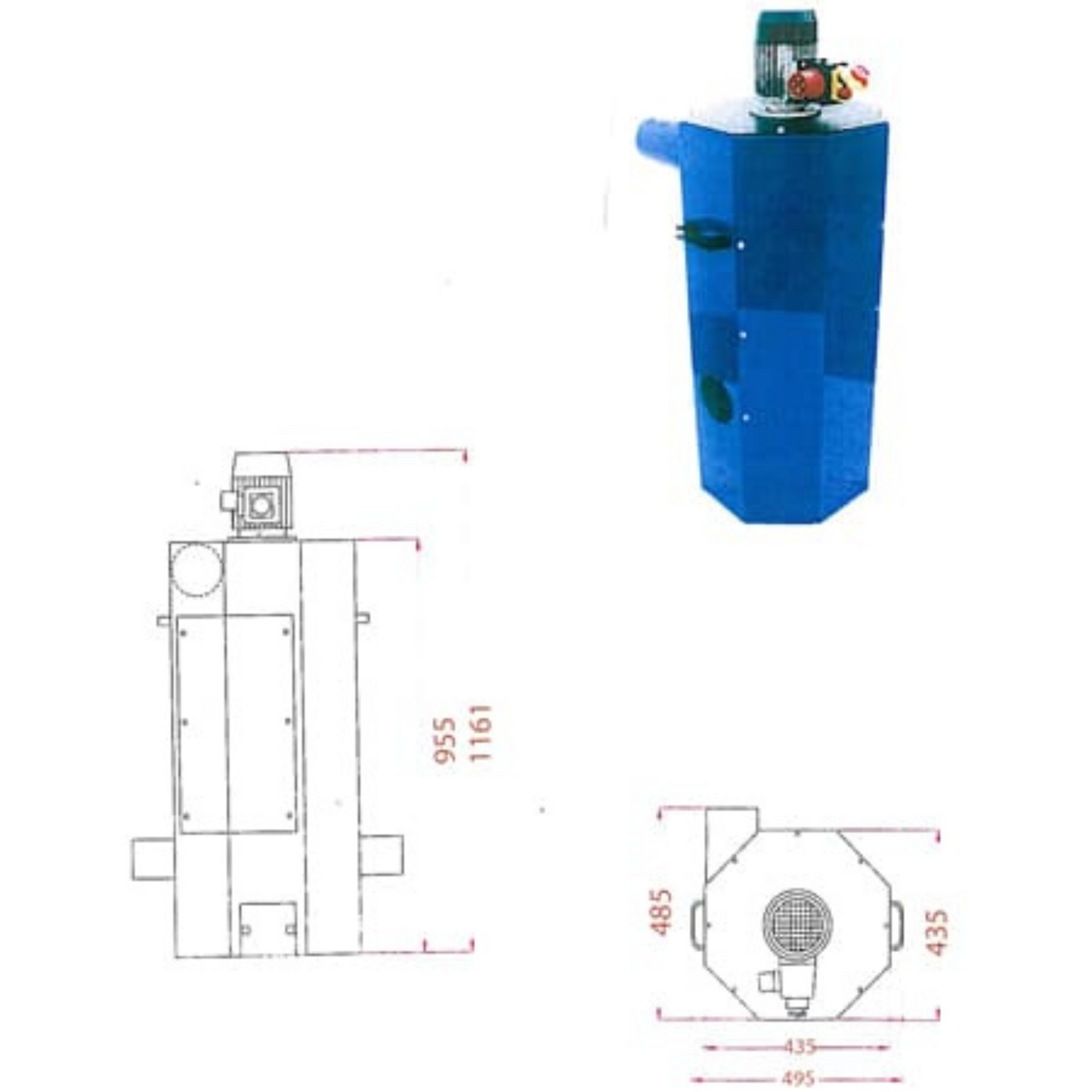 Schleifstaub-Absauganlage AC-3